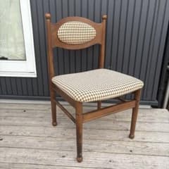 ①トーア キャンバス ダイニングチェア 昭和レトロ 木製チェア 椅子 北欧レトロ ①トーア キャンバス ダイニングチェア 昭和レトロ 木製チェア 椅子
