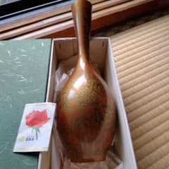 新品　花瓶　銅製品のサムネイル