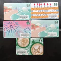 スターバックス ギフトカード セット　残高なしのサムネイル