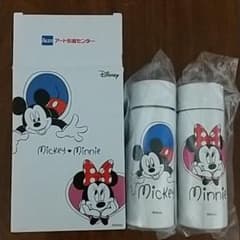 ミッキー＆ミニーデザイン アートオリジナルポケットボトルのサムネイル