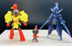 スケールワールド カルボウ グレンアルマ ソウブレイズ フィギュア 3体セットのサムネイル