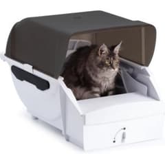 猫のトイレ 全自動 静音設計 自動清掃 屋根付き 猫砂飛散防止 臭わない