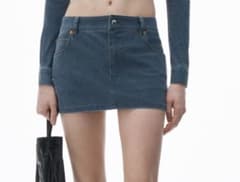 Alexanderwang デニムミニスカート　新品のサムネイル