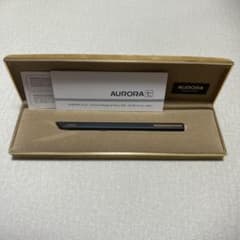 希少】AURORA アウロラ ボールペン ブラック×ゴールド 箱・保証書付き