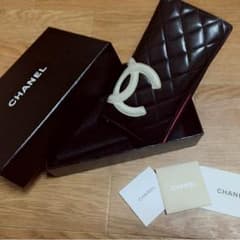 値下げ！早い者勝ち！CHANEL カンボンライン 長財布のサムネイル