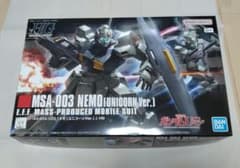 HG MSA-003 ネモ ( ユニコーン Ver. ) 新品 未組立のサムネイル