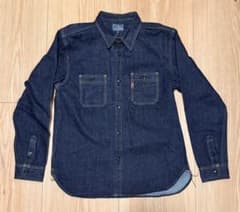 Studio Dartisan インディゴデニムシャツ 40 - メルカリ