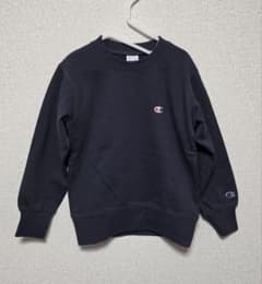 Champion トレーナー 140 チャコール キッズ　 新品のサムネイル