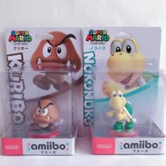 amiibo スーパーマリオシリーズ　クリボー　ノコノコ　２点セットのサムネイル