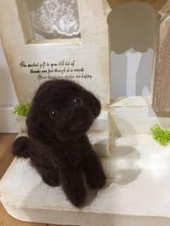 羊毛フェルト＊トイプードル 犬のサムネイル