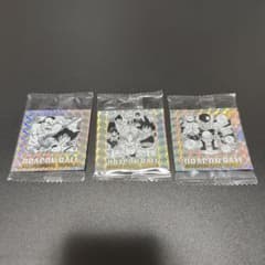 ドラゴンボール 超戦士シールウエハース ４０周年記念 3枚セットのサムネイル