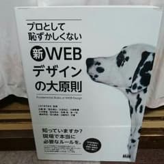 プロとして恥ずかしくない新WEBデザインの大原則のサムネイル