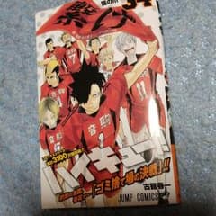 アッキー様専用　新品未開封『ハイキュー!! 34』最新刊　２冊のサムネイル