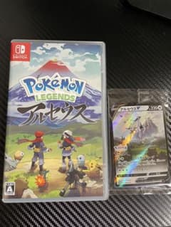 【未開封プロモカード付き・美品】 Pokemon LEGENDS アルセウスのサムネイル
