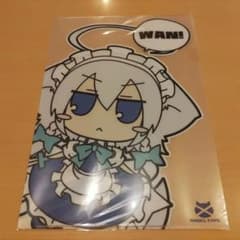 いぬさくや　クリアファイル　十六夜咲夜　ネジキリオNight of Nights いぬさくや クリアファイル 十六夜咲夜 ネジキリオNight of Nights