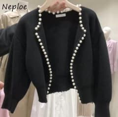 パール カーディガン ZARA  韓国⛅️気まぐれsale️️️⛅️のサムネイル