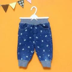サルエルパンツ  リボン柄ジーンズのサムネイル