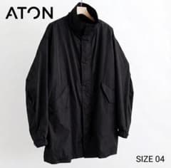 【ATON】DOPE DYE NYLON SHORT MODS COAT 04のサムネイル