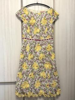 TOCCA 花柄刺繍ワンピース 0のサムネイル