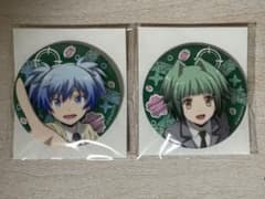 暗殺教室 みんなの時間 缶バッジ 潮田渚 茅野カエデ - メルカリ