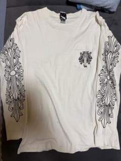 キムタク着CHROME HEARTS 長袖カットソー ホワイトのサムネイル