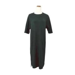 Shoolarue Waffle Dress (M) with Side Slits - Comfortable and Figure-Flattering