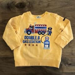 ミキハウス DOUBLE.B トレーナー　90センチのサムネイル