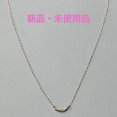 【ete：新品】K10YGレイヤークレセントムーンネックレスのサムネイル