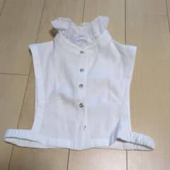 つけ襟 　 ホワイトシャツ　フリル　キレイめのサムネイル