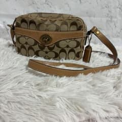 COACH シグネチャー ショルダーバッグ　ビンテージのサムネイル