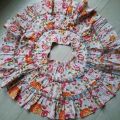 AYA☆ママ様おまとめ3枚専用 円形スカート 120 3段フリルのサムネイル