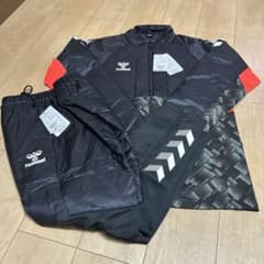 新品 ヒュンメル PROパデットフルジップトップ パンツ L セット - メルカリ