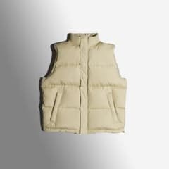 AURALEE/SUVIN HIGH COUNT CLOTH DOWN VESTのサムネイル
