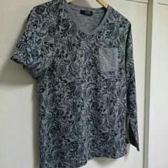 アズールAZUL スカル&ペイズリーカットソーのサムネイル