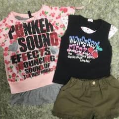 トップス2枚パンツセットのサムネイル