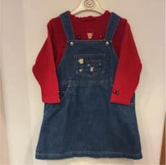 お値下げ familiar ジャンパースカートのサムネイル