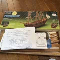 木製帆船模型キットPRESIDENT（プレジデント）1760年英海軍フリゲートのサムネイル