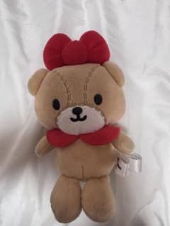 キティ サンリオ ぬいぐるみ マスコット くま 赤リボンのサムネイル