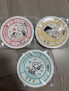 スヌーピーくら寿司お皿３枚セットのサムネイル