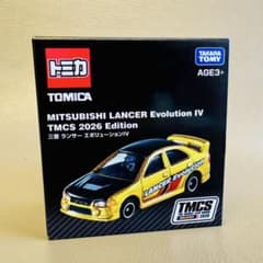 トミカ 1/64 三菱ランサーエボリューションIV TMCS 2026 香港限定のサムネイル
