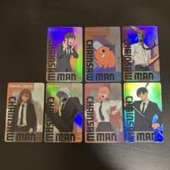 台湾 劇場版 チェンソーマン レゼ編 ホログラムカード 7枚 セット