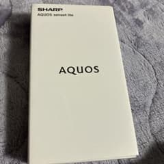 SHARP AQUOS sense4 lite ゴールド 本体のサムネイル