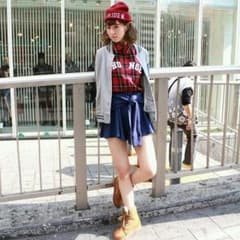 WEGO/スリーブベルトキュロットのサムネイル