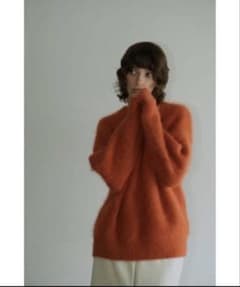 CLANE BULKY SLEEVE ANGORA KNIT TOPS ニットのサムネイル