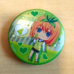 五等分の花嫁 四葉 缶バッジ スタンド付き