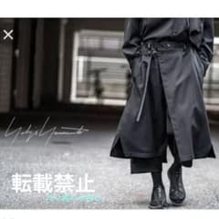 Yohji Yamamoto BLACK Scandal 刺繍ツイルラップパンツ Yohji Yamamoto BLACK Scandal 刺繍ツイルラップパンツ - メルカリ