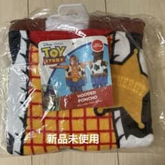 격 레어 Disney PixarTOYSTORY 우디 후드 첨부타월판초