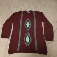 アンダーカバー　97AW/初期タグ/オルテガ柄セーターのサムネイル