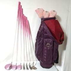GOLDEN BEAR　レディース　ゴルフクラブセット　ONOFFキャディバッグ GOLDEN BEAR レディース ゴルフクラブセット ONOFFキャディバッグ