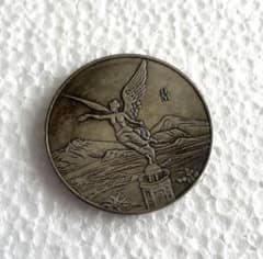 メキシコ 旧貨幣 天使デザイン 38mm 大型コイン z33 - メルカリ